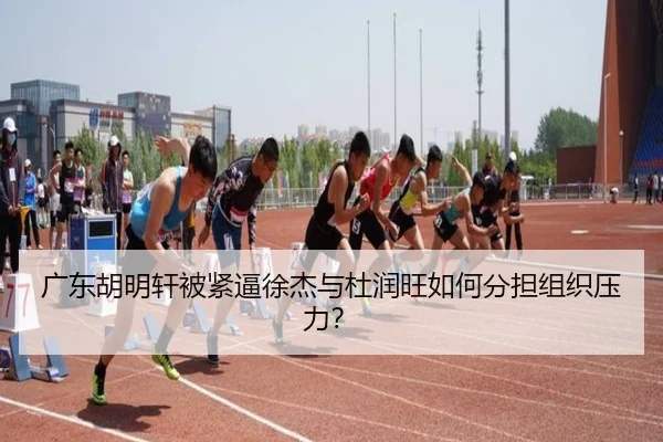 广东胡明轩被紧逼徐杰与杜润旺如何分担组织压力？